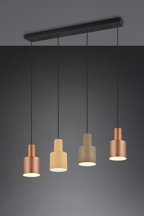 Hanglamp Trio Leuchten Agudo multicolor