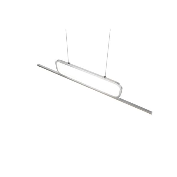 Hanglamp Trio Leuchten Aick aluminium - Image 4
