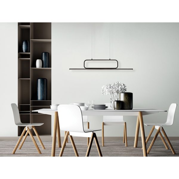 Hanglamp Trio Leuchten Aick zwart - Image 7
