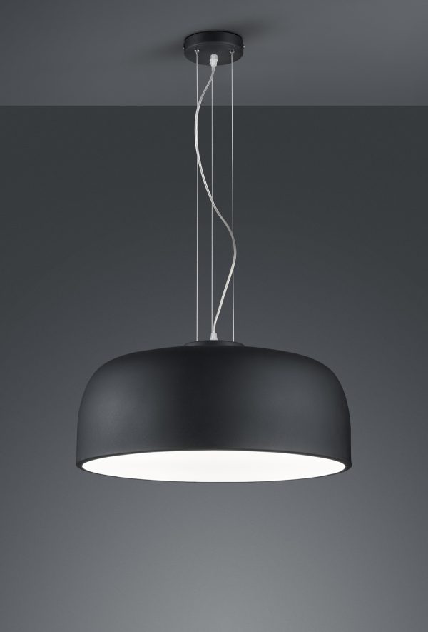 Hanglamp Trio Leuchten Baron zwart - Image 2