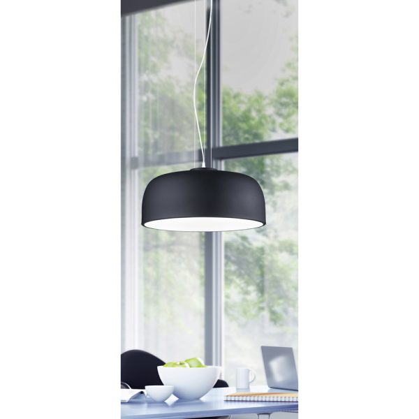 Hanglamp Trio Leuchten Baron zwart - Image 3
