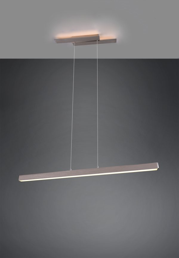 Hanglamp Trio Leuchten Belfast nikkel - Image 2