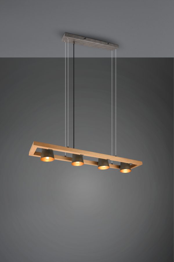 Hanglamp Trio Leuchten Bell  nikkel - Image 2
