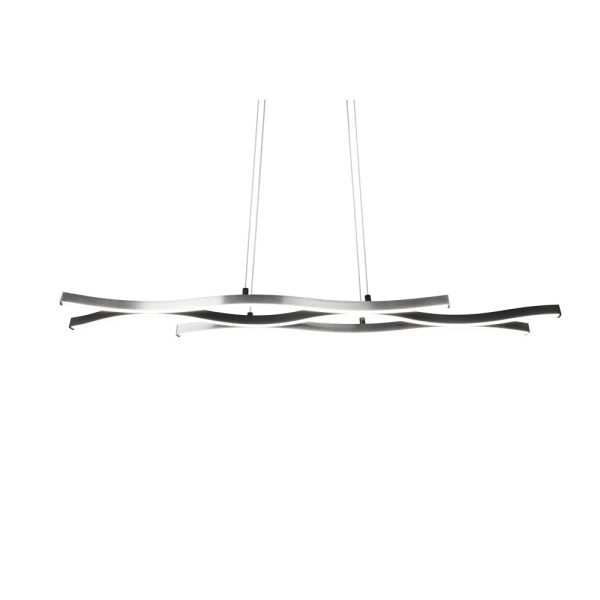 Hanglamp Trio Leuchten Blaze aluminium - Image 5