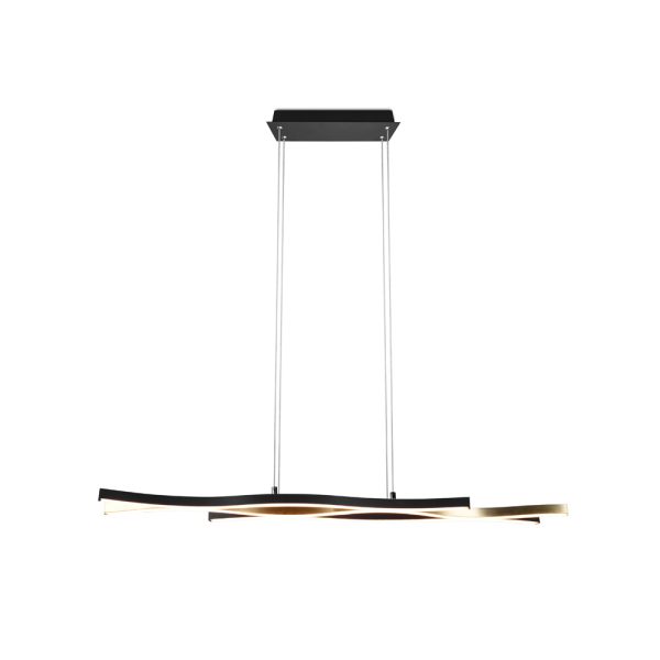 Hanglamp Trio Leuchten Blaze messing - Image 5