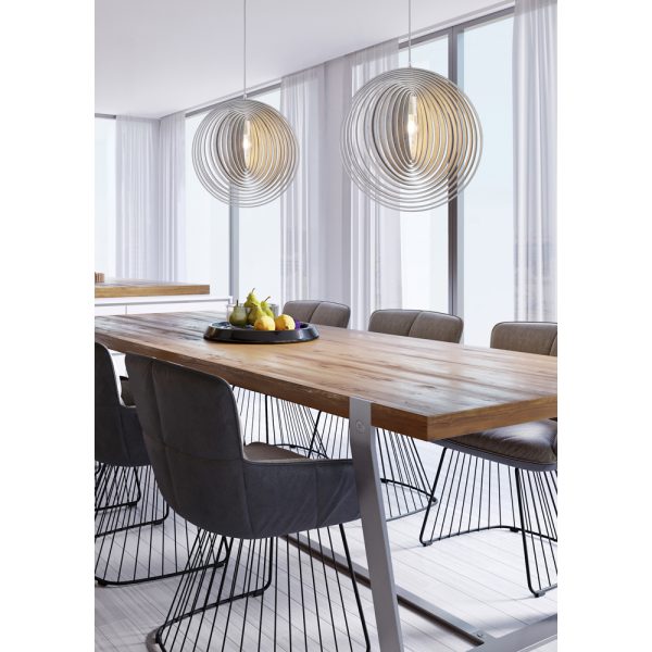 Hanglamp Trio Leuchten Boolan hout