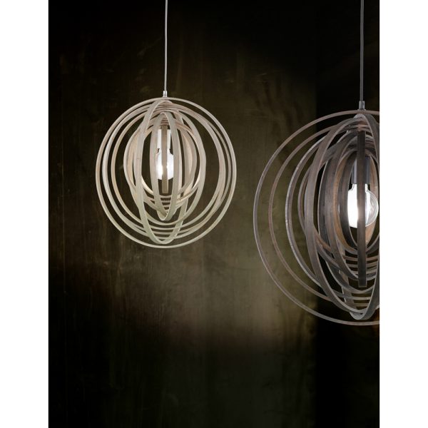 Hanglamp Trio Leuchten Boolan hout - Image 3