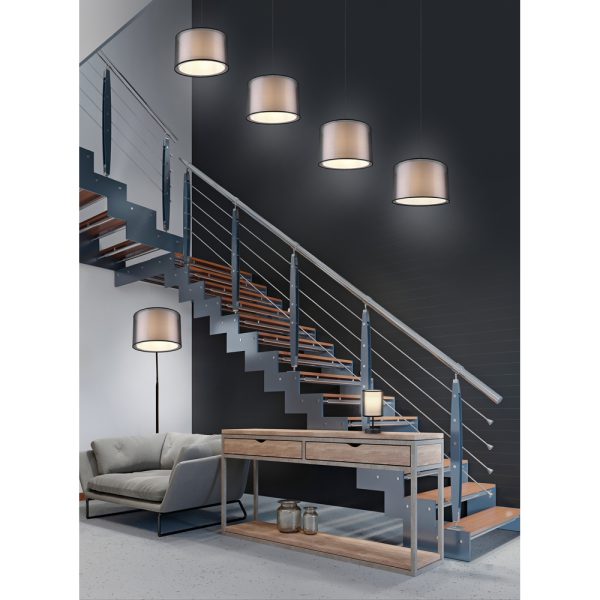 Hanglamp Trio Leuchten Burton zwart - Image 7