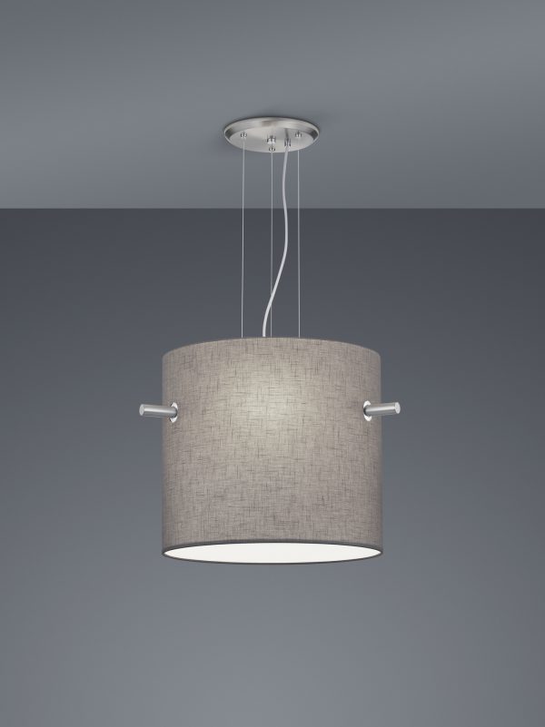 Hanglamp Trio Leuchten Camden nikkel - Image 2