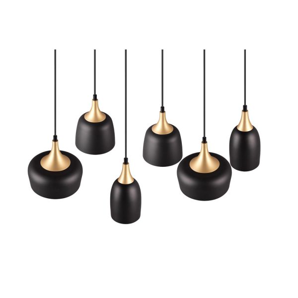 Hanglamp Trio Leuchten Chiraz zwart - Image 4