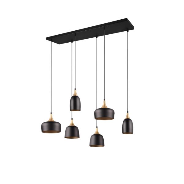 Hanglamp Trio Leuchten Chiraz zwart - Image 5