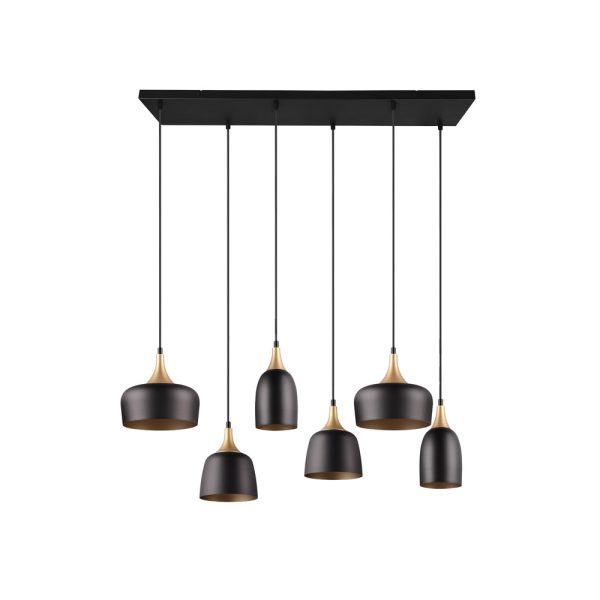 Hanglamp Trio Leuchten Chiraz zwart - Image 6