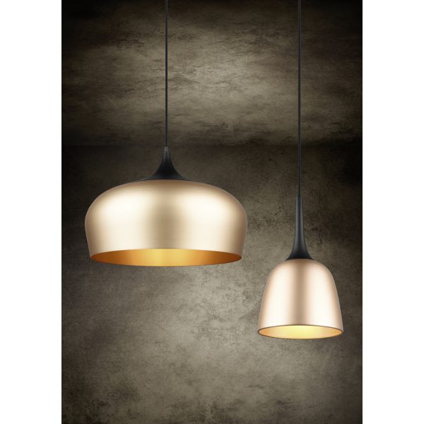 Hanglamp Trio Leuchten Chiron messing