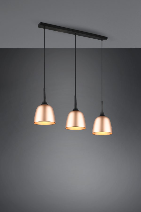 Hanglamp Trio Leuchten Chiron messing - Image 2