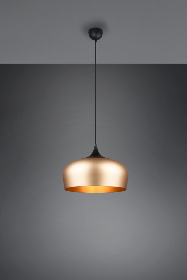 Hanglamp Trio Leuchten Chiron messing - Image 2