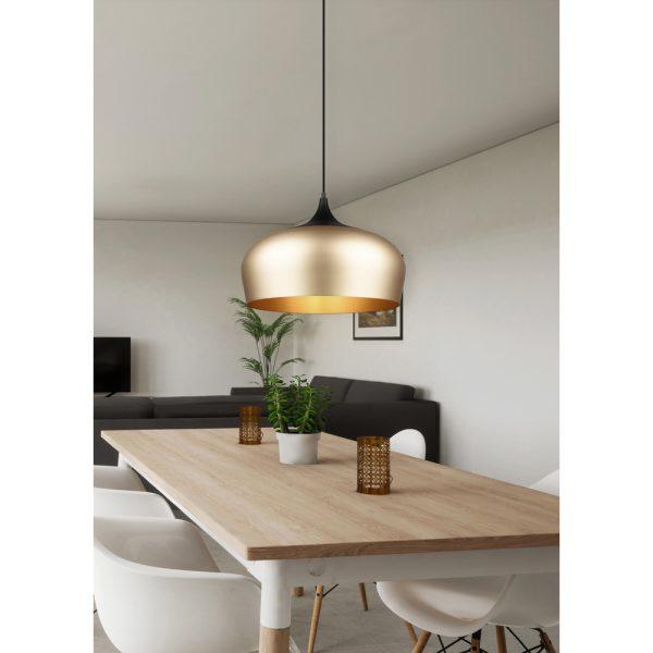 Hanglamp Trio Leuchten Chiron messing - Image 6