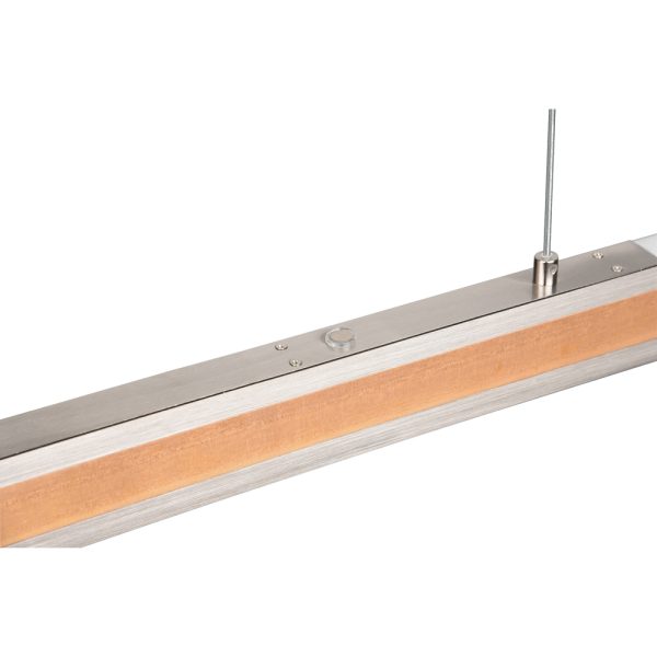 Hanglamp Trio Leuchten Deacon hout - Image 2