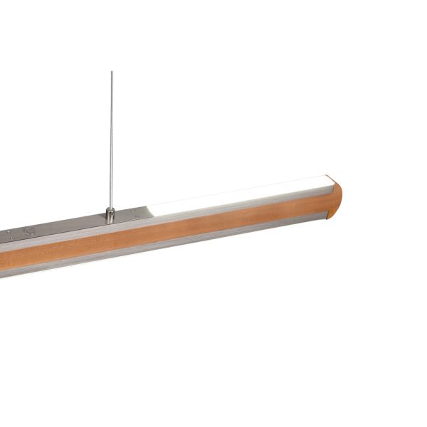 Hanglamp Trio Leuchten Deacon hout - Image 3