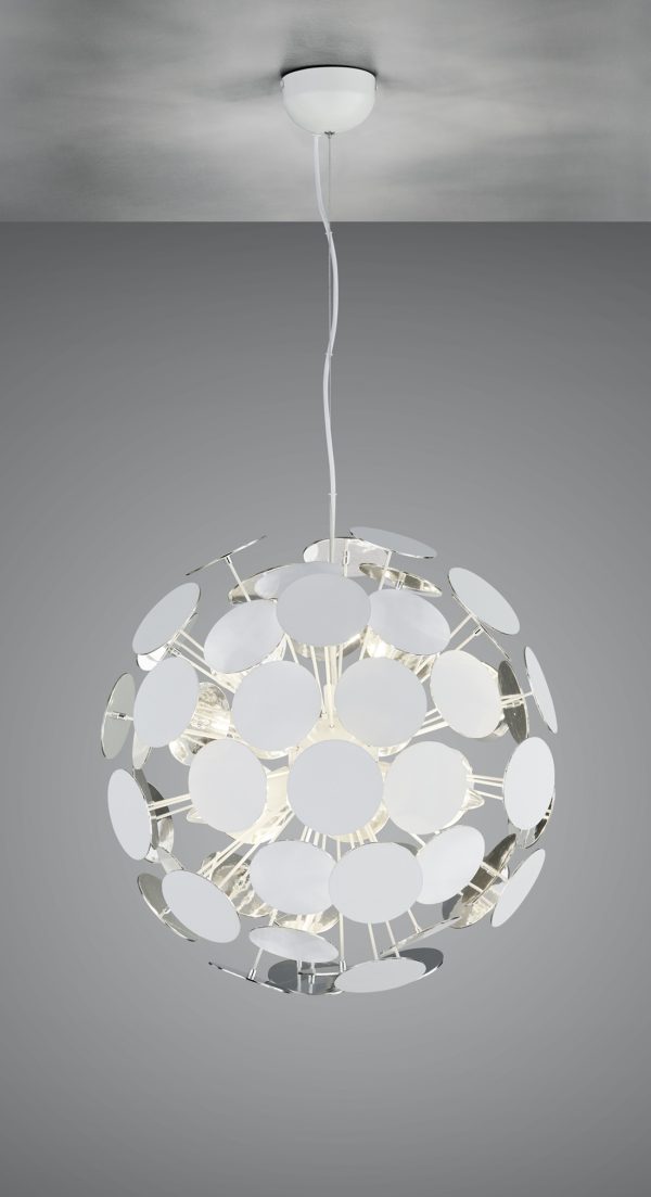 Hanglamp Trio Leuchten Discalgo wit - Image 2