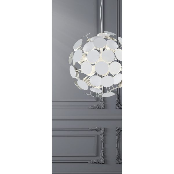 Hanglamp Trio Leuchten Discalgo wit - Image 3