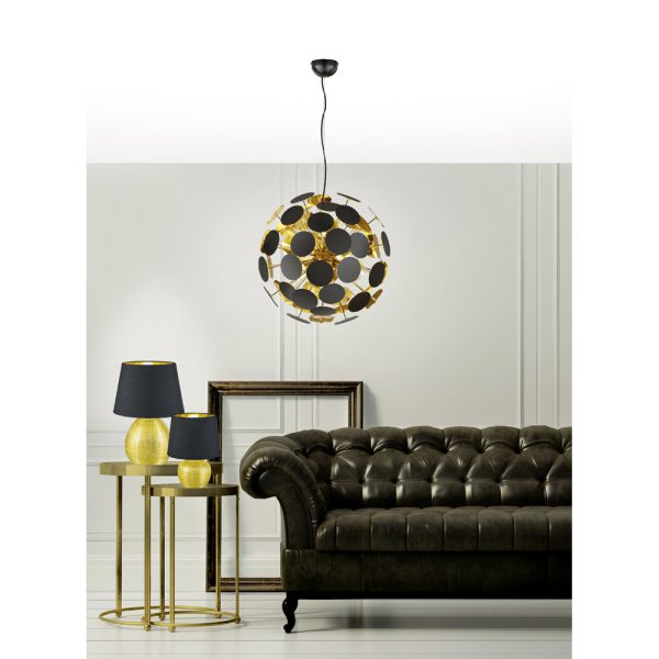 Hanglamp Trio Leuchten Discalgo zwart - Image 3