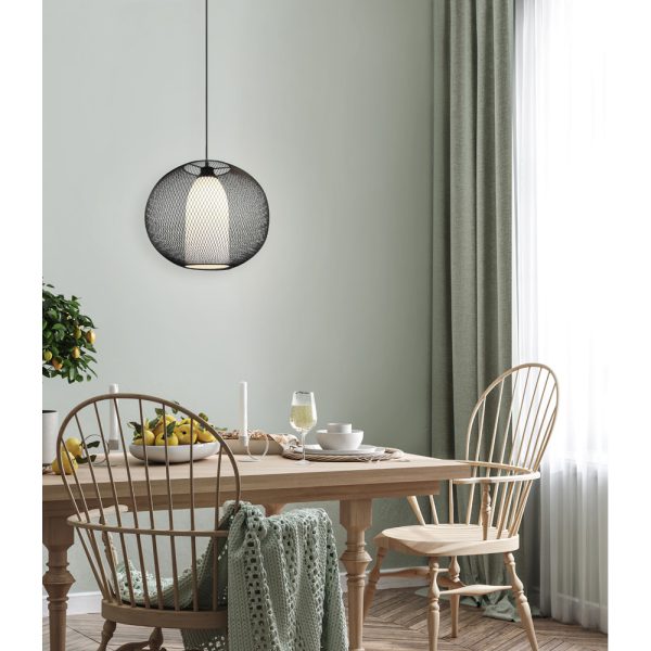 Hanglamp Trio Leuchten Filo zwart - Image 7