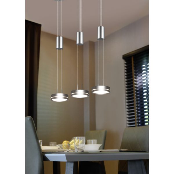 Hanglamp Trio Leuchten Franklin messing