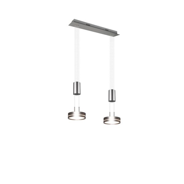 Hanglamp Trio Leuchten Franklin nikkel - Image 2