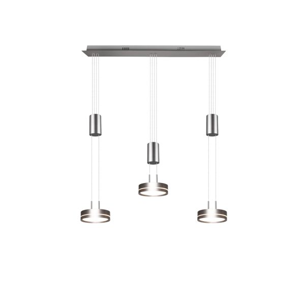 Hanglamp Trio Leuchten Franklin nikkel - Image 4