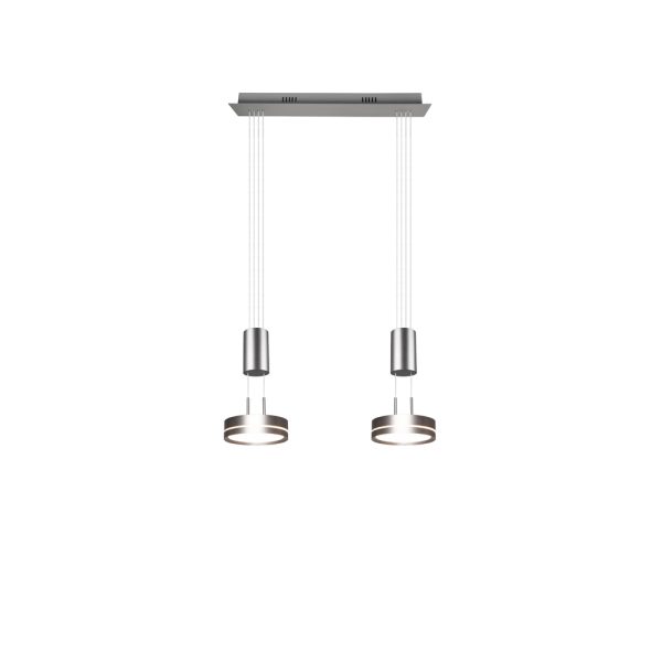 Hanglamp Trio Leuchten Franklin nikkel - Image 3