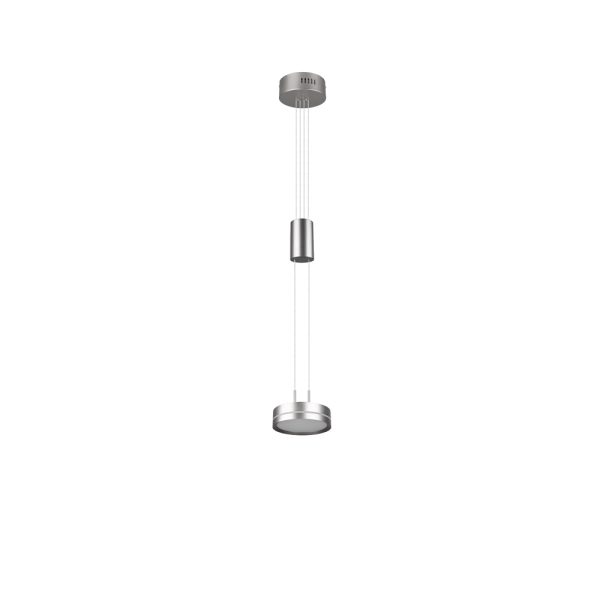 Hanglamp Trio Leuchten Franklin nikkel - Image 5