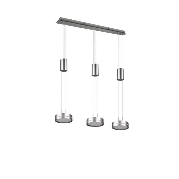 Hanglamp Trio Leuchten Franklin nikkel - Image 5
