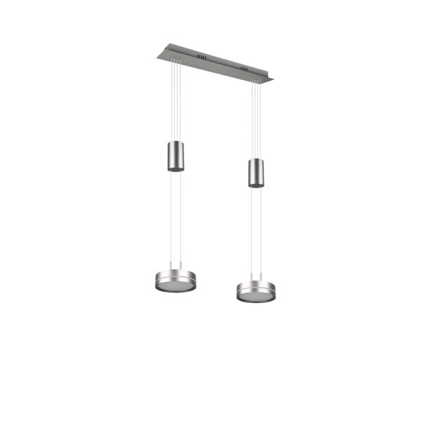 Hanglamp Trio Leuchten Franklin nikkel - Image 4