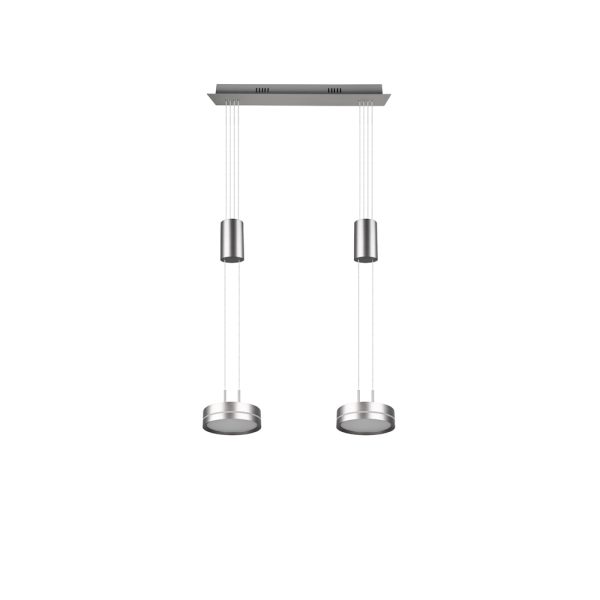 Hanglamp Trio Leuchten Franklin nikkel - Image 5