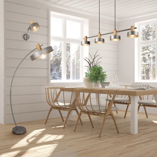 Hanglamp Trio Leuchten Gaya  nikkel