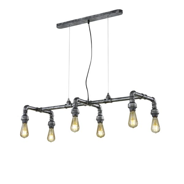 Hanglamp Trio Leuchten Gotham  zilver - Image 2
