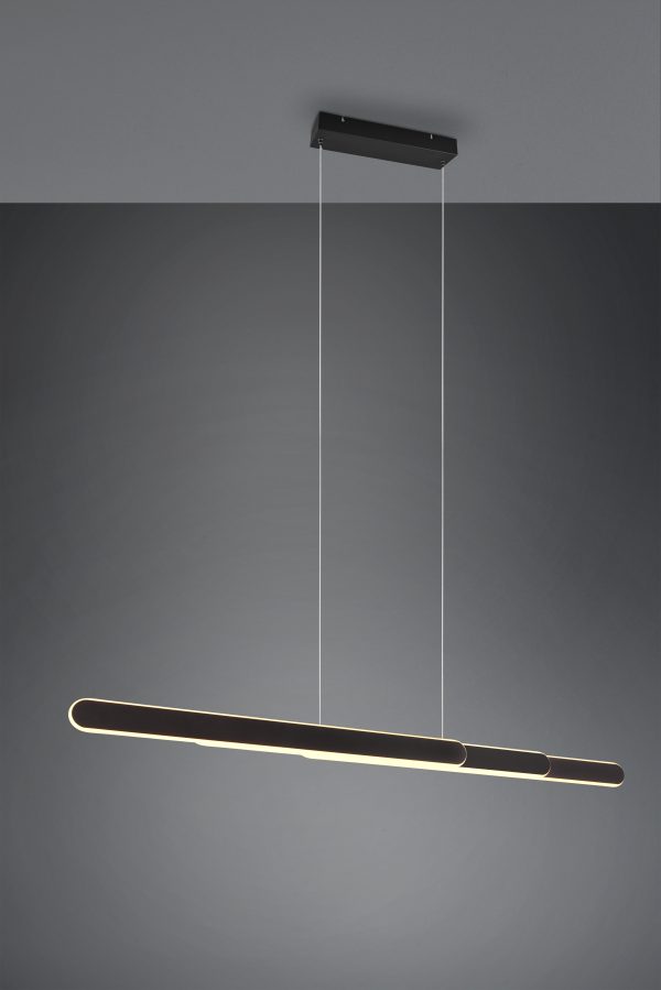Hanglamp Trio Leuchten Helios zwart - Image 2