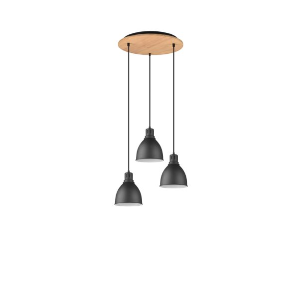 Hanglamp Trio Leuchten Henley zwart - Image 5