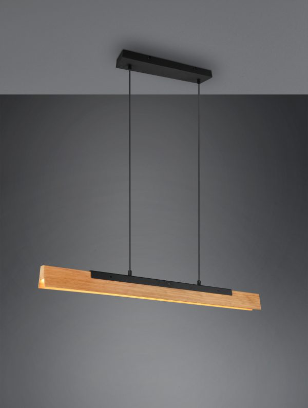 Hanglamp Trio Leuchten Kerala zwart - Image 2