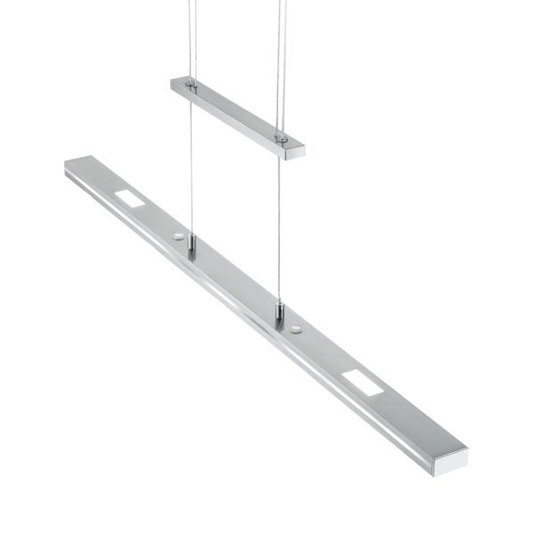 Hanglamp Trio Leuchten Lacal nikkel - Image 3