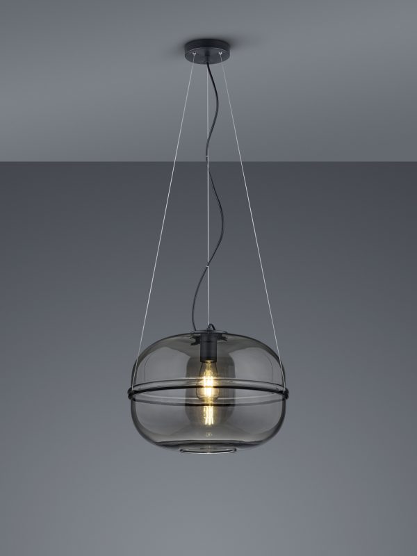 Hanglamp Trio Leuchten Lorena zwart - Image 2
