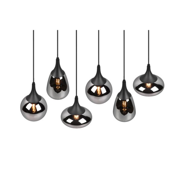 Hanglamp Trio Leuchten Lumina zwart - Image 2