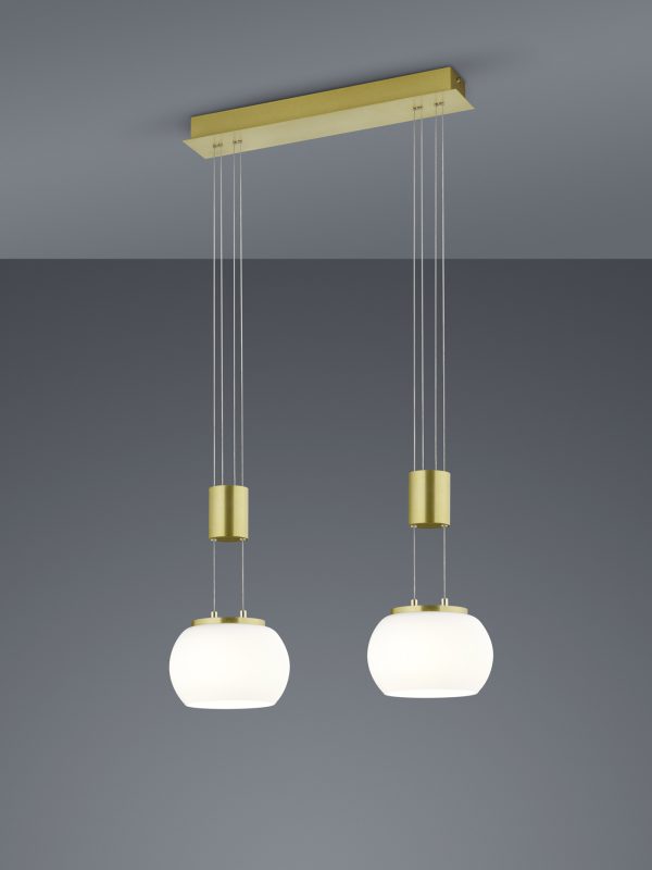 Hanglamp Trio Leuchten Madison messing - Image 2