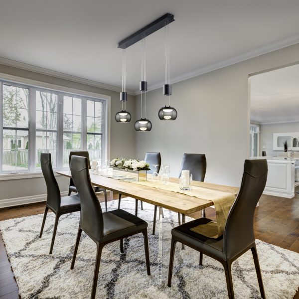 Hanglamp Trio Leuchten Madison zwart