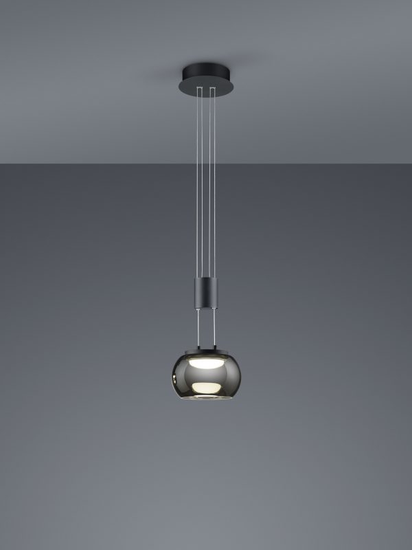 Hanglamp Trio Leuchten Madison zwart - Image 2