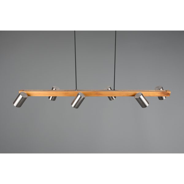 Hanglamp Trio Leuchten Marley nikkel - Image 3