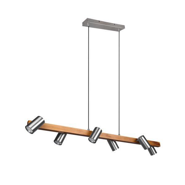 Hanglamp Trio Leuchten Marley nikkel - Image 4