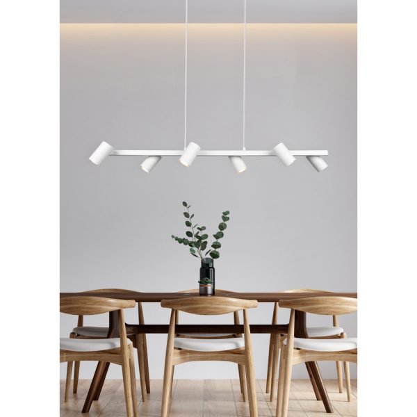 Hanglamp Trio Leuchten Marley wit
