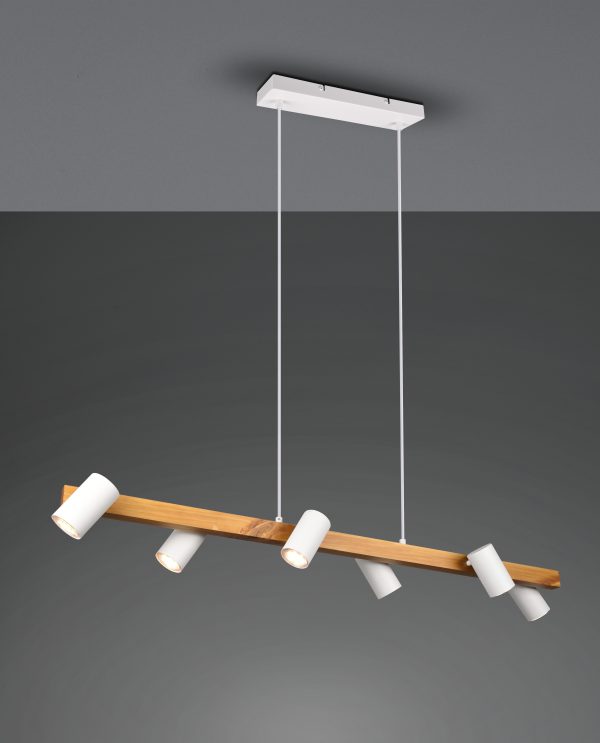 Hanglamp Trio Leuchten Marley wit - Image 2
