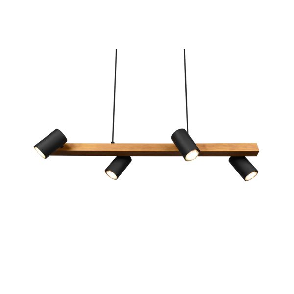 Hanglamp Trio Leuchten Marley zwart - Image 3